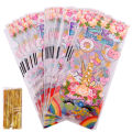 50/100pcs Unicorn Candy Bags Gift Packing Bags Birthday Party Decor Gift Bag For Kitchen Storage. 