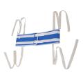 Bed Restraint Strap Composite Cloth Soft Comfortable Breathable Waist Belt for Elderly Patient. 