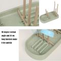 EF Detachable Drying Rack Baby Bottle Dryer Solid Feeding Bottle Stand Holder. 