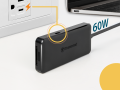 Transcend HUB5C 6-in-1 USB 3.1 Gen 2 Type-C Hub with Memory card Reader, Charging port and USB Ports. 