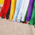 12 multicolor long zips 18 inch lenth. 