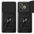 Vantime for OPPO A5 Pro 4G 5G Case Hard Sliding Lens Protect Stand Holder Back Cover. 