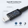 PD20w Fast Charging Cable USB to Type C Lightning IPhone 14 Charger Long Lightning Cable Fast Charging Cord High Speed Data Sync. 