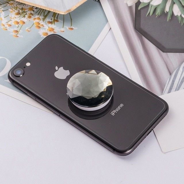 Fold Diamond Cell Phone Ring Holder Finger Grip Ring Mobile Expanding Phone Holder for iphone Holder Stand Bracket