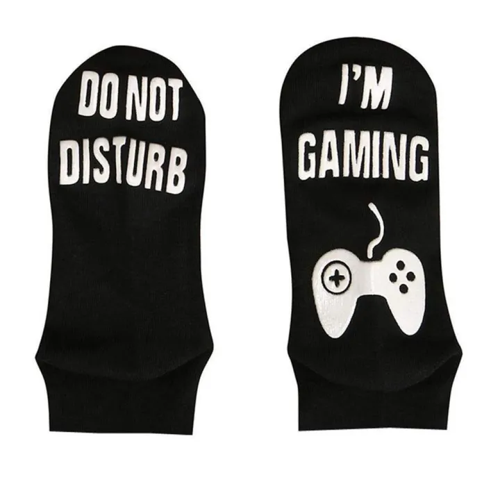 Baqsoo%201%20Pair%20Funny%20Ankle%20Socks,%20%20Do%20Not%20Disturb%20I'm%20Gaming%20%20Cotton%20Novelty%20Socks%20Gamer%20Socks%20-%20Perfect%20Gamers%20Gift%20for%20Game%20Lovers%20-%20Christmas%20Birthday%20Halloween%20Present%20-%20Image%207