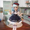 30 cm Barbie Doll Animation Girl Comic Face 6 Points BJD High-Profile Figure Children's Toy Doll Little Princess. 