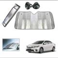 Universal Car Front Wind Screen Foldable Foil Curtains Sun Shade For Summer. 