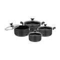 Sonex Classic Casserole Cookware Handi - Glass Lid - Non Stick Coating - Black. 