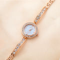 Douyin Online Influencer Watch Female Fashion Thin Bracelet Diamond Temperament Student European and American Style Women Bracelet Quartz Female Student's Watch. 