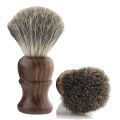 Shaving Brush Wooden Handle Barber Shave Badgers Hairs 100% Pure Bristle Men's Shaving Tool Men's Care Shaving And Grooming. 