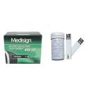Medisign Glucometer Strips Pack of 50 Strips. 