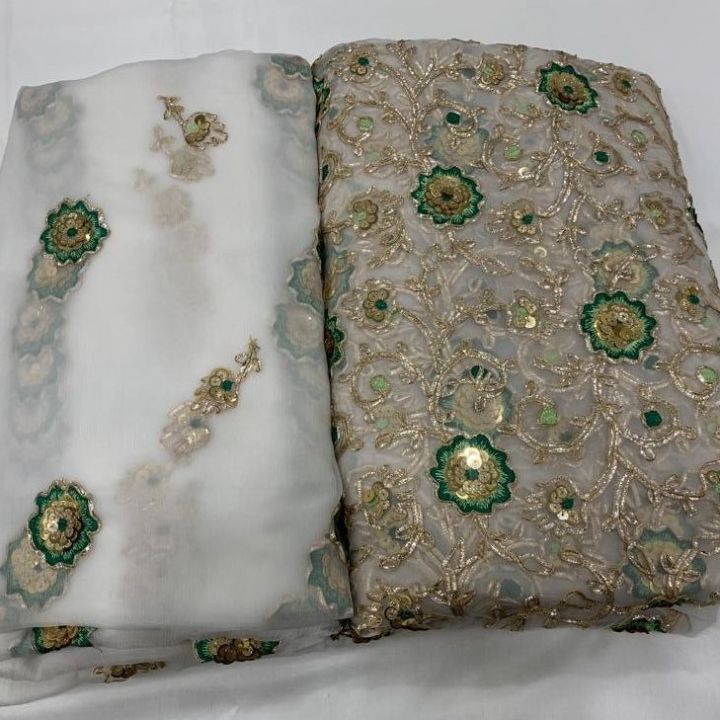 Pure%20Silk%20Shifoon%20Kameez%20Dupatta%20with%20sequins%20and%20golden%20green%20%20embroidery%20-%20Image%204