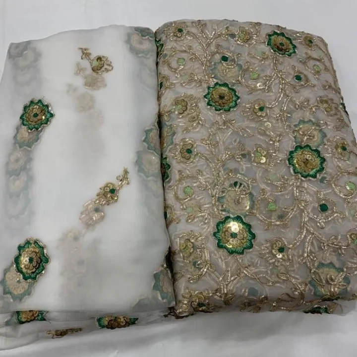 Pure%20Silk%20Shifoon%20Kameez%20Dupatta%20with%20sequins%20and%20golden%20green%20%20embroidery%20-%20Image%204