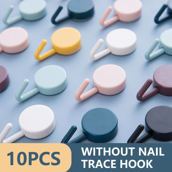 Pack%20of%2010%20-%20Adhesive%20Suction%20Cup%20Hooks,%20stick%20hook%20Heavy%20Duty%20Sticky%20Wall%20&%20Ceiling%20&%20Door%20Nail%20Free%20Clear%20Hook%20for%20Bathroom%20and%20Kitchen%20No%20Scratch%20Waterproof%20and%20Oilproof%20Sticker%20-%20Image%202