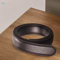 PU Leather Ratchet Belt without Buckle Automatic Belt Simple Waistband Fashion No Buckle Replacement Belt Strap Waist Belt for Costume Pants. 