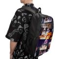 Naruto Eyes Backpack For Anime Fans Girls And Boys Digital Printed. 