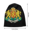 Hip Hop Winter Warm Women Men Knitting Hat Adult Unisex Bulgarian Coat Of Arms Skullies Beanies Caps Bulgaria Flag Bonnet Hats. 