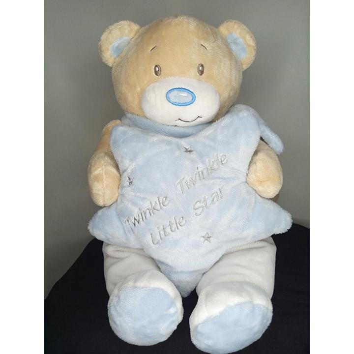 Baby boy teddy bear with baby girl small teddy bear (Pair of 2)