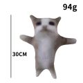 Anime Pillow Dolls Banana Cat Doll Banana Cat Plush Toy Stuffed Doll Plush Happy Cat Stuffed Toy Happy Cat Sad Crying Banana Cat Animals Toy Toy for Little Kids. 