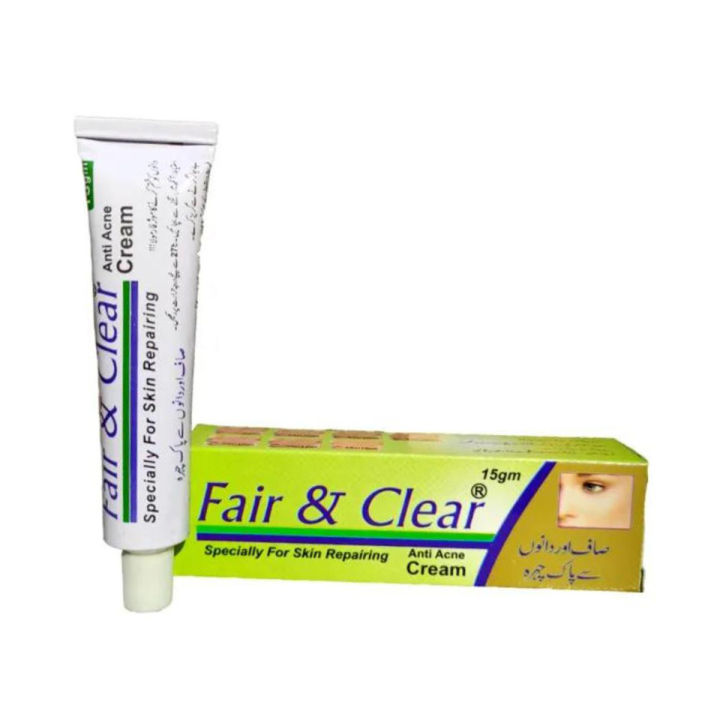Fair and Clear Cream Anti Acne Cream: Effective Solution for Acne-Prone Skin
