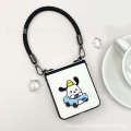 Suitable for Oppofindn3flip phone full foreskin portable N2flip protective case with skin pattern dirt resistant cartoon. 