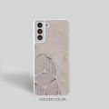 Retro Flower for Samsung S22 Phone case iphone13 Electroplating Glitter Note20 All-Inclusive Protective Cover A53 Soft. 