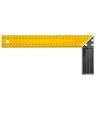 L Shape Measuring Scale Ruler Gunya - Measuring Tool - L Shape Ruler For Measurement - 12 inches. 
