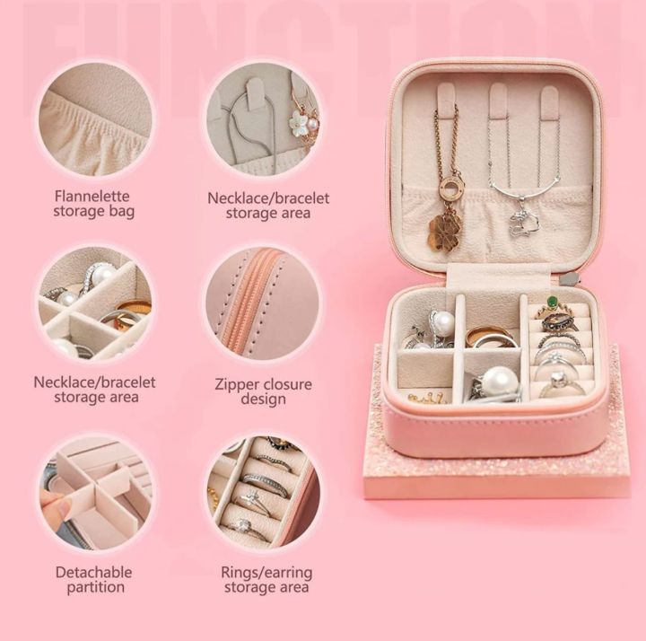 Small%20Jewellery%20Box%20-%20Mini%20Travel%20Jewellery%20Boxes%20Case,%20Portable%20Faux%20Leather%20Jewellery%20Storage%20Box%20Organiser%20for%20Women%20Girls%20by%20Beriana%20Platinum%20-%20Image%204