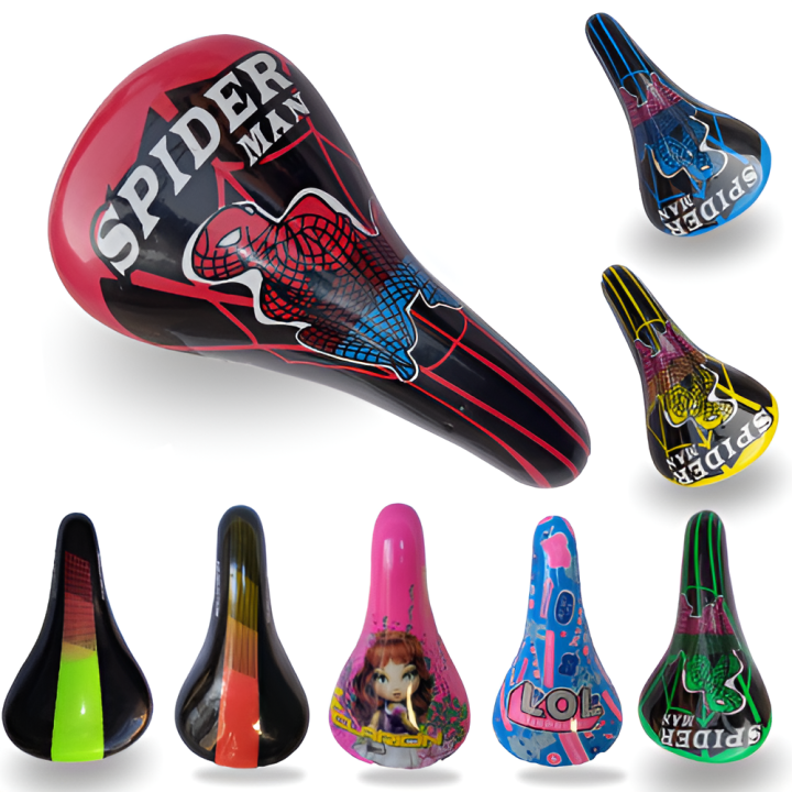 kids Cycle seat Bicycle Seat bikes for kids Spider Man Seat for Little Superheroes Daraz.pk