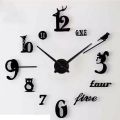 Wall Clock Pices Numeric Clock Wooden. 