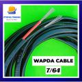 7/64 Double Core Silver Wapda Cable - 7/64 2 Core Wire Silver Wapda Cable. 