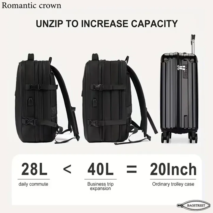 Romantic%20Crown%20Laptop%20Bag%20for%20Men%20&%20Women%20%E2%80%93%20All-Season%20Water-Resistant%20Polyester%20Expandable%20Anti-Theft%20Travel%20Backpack%20%E2%80%93%2017.3%20Inch%2045L%20-%20Image%204