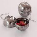 Spice, Herb,Tea and Seasoning Filter Ball with Hanging Hook - Stainless Steel Ball Tea Infuser Mesh Filter Strainer w/hook Loose Tea Leaf Spice Ball with Rope chain Home Kitchen Tools. 