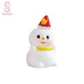 Snowman Ornament Delicate Snowman Tree Micro Landscape Model Decor. 