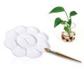 Flower Plum Blossom Palette Color Mixing Paint Palette Tray For Watercolor Gouache Painting Art Supplies Watercolor Palette. 