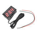 12V Digital Temperature Sensor Meter Thermometer Hygrometer Gauge Digital Temperature Control 24V with NTC 3950 10K1% sensor. 