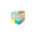 Optical Glass X-cube Dichroic Cube Prism RGB Combiner Splitter Educational Gift. 