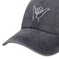 New Fashion Finger 666 Embroidered golf Hat Outdoor Leisure Washed Baseball Cap Adjustable Hip Hop Hats 100% Cotton Uni caps. 