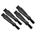4Pieces Double-Sided Razor Trimmer Shaver Cleaning Brush Clipper Cleaner Brush Clipper Cleaning Brush for Men. 