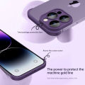 【NShisasN】Luxury Corner Pad Soft Silicone Edge Protective Case for iPhone X 14 Plus 13 12 11 Pro Max With Lens Protection Shockproof Cover. 