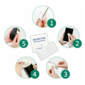 200 Pieces of Alcohol   Pads  Alcohol Prep Pads - 200 Pack | Sterile, Individually-Wrapped, Antiseptic Wipes for Medical and First-Aid Use. 