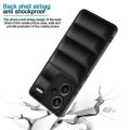 Xiaomi Redmi Note 13 Pro + Plus  Puffer Case With Camera Lens Protection Soft Back Cover. 