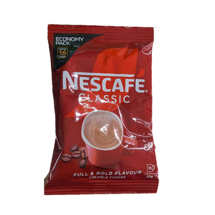 Alfatah Mall - NESCAFE CLASSIC COFFE SACHET 16 CUPS 25 GM-AFP-000489212