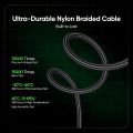 Real.me Type-C 65W SuperDart Game Cable (Black). 