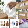 Nano Double Sided Transparent Tape – Strong Adhesive, Washable & Reusable Gel Grip Tape for Home & Office – Multipurpose Sticky Tape  for Wall, Kitchen, Bathroom & Car Use – Traceless, Washable & Moisture Proof, Transparent Reusable Double Sided Mounting. 