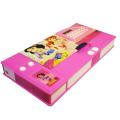 Kids Geometry Box With Calculator And 4 Drawers For Organizing Stationery. 