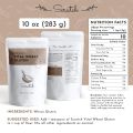 Scratch Premium Vital Wheat Gluten - Seitan Flour, High Protein, Low Carb, Vegan, Non GMO Gluten Powder - Wheat Gluten Flour Enhancer 10 Ounce (Pack of 1). 