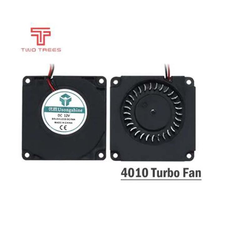 DC 5V/12V/24V Computer CPU Cooler Mini 4010 Cooling Fan 40*40*10mm 40*40*20mm Turbo Exhaust Fan for Ender 3 CR10 3D er（1pc）