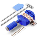 Watch Link Removal Tool Kit, Watch Band Sizing Tool Kit for Watch Bracelet Adjustment, Watch Pin Removal Tool. 