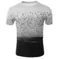 new and interesting T-shirt men's summer 3D printing casual 3D T-shirt top 3D printing men and women T-shirt casual top. 